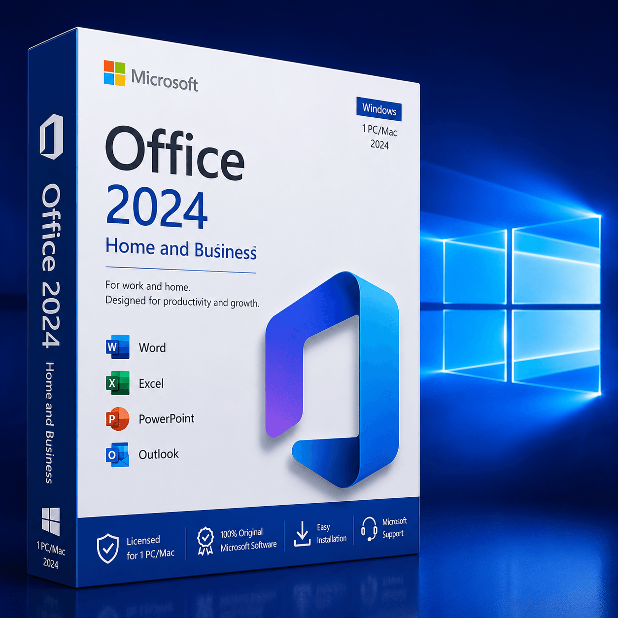 Microsoft Office 2024 Home & Business License Key – Digital Delivery